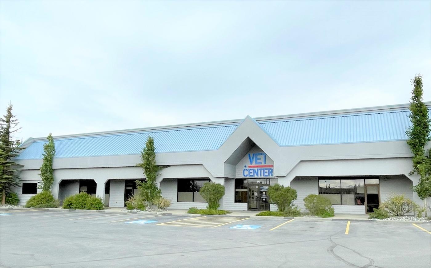 Front view of the Wasilla Vet Center, from Bogard.