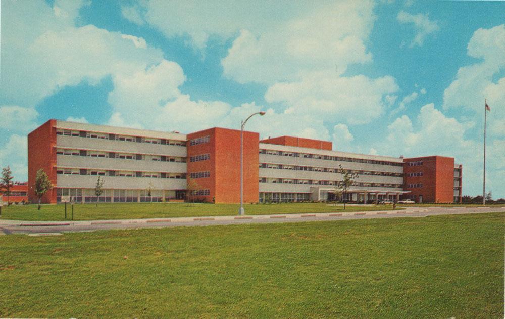 Old photo of hospital