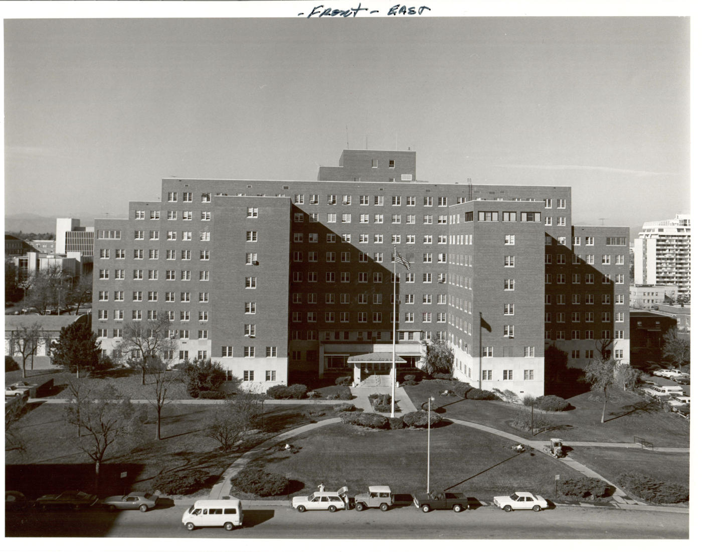 Building 1, East Elevation - Circa mid-1960s