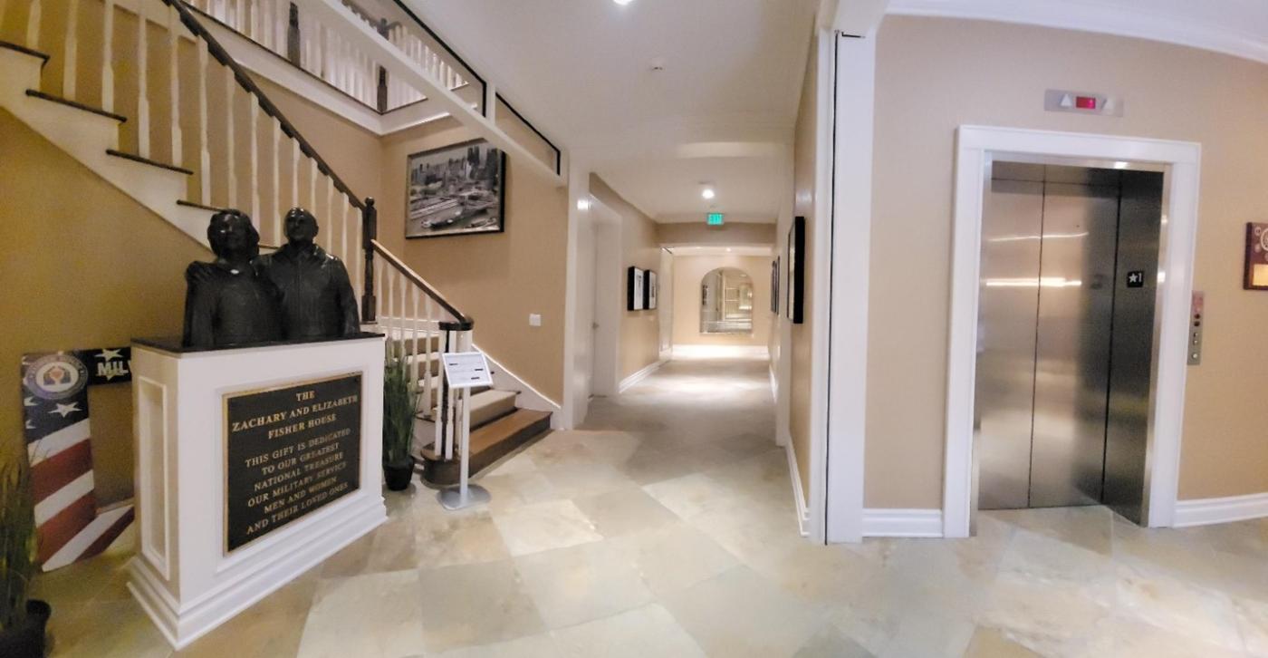 Entryway of the Milwaukee Fisher House