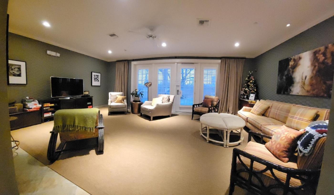 Fisher House living room