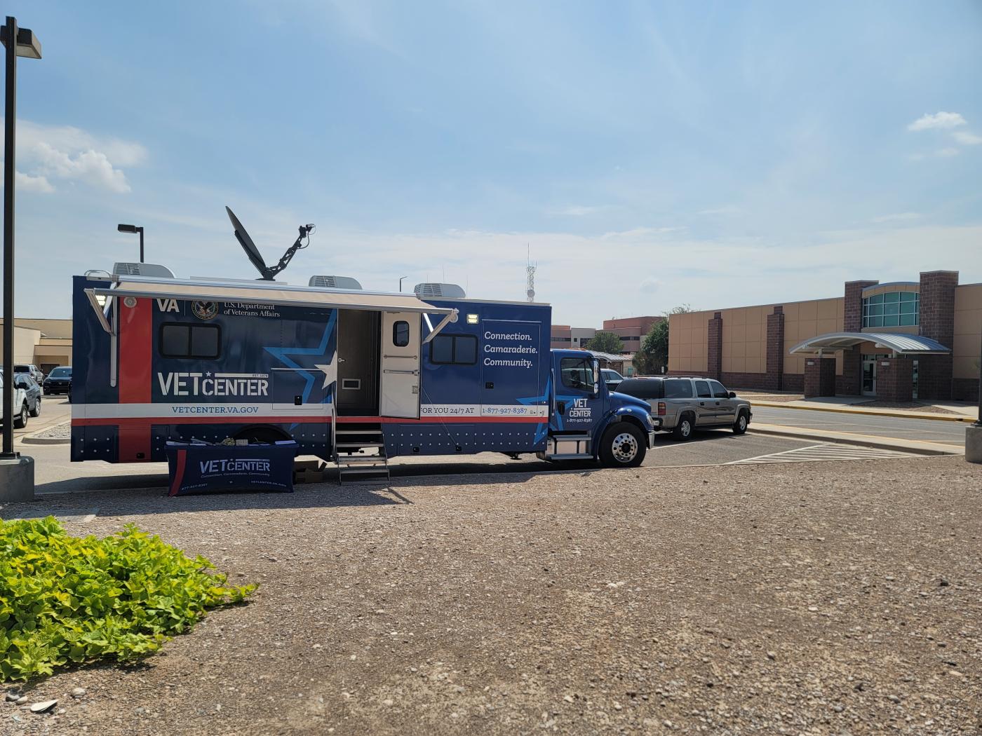 Picture shown of mobile unit