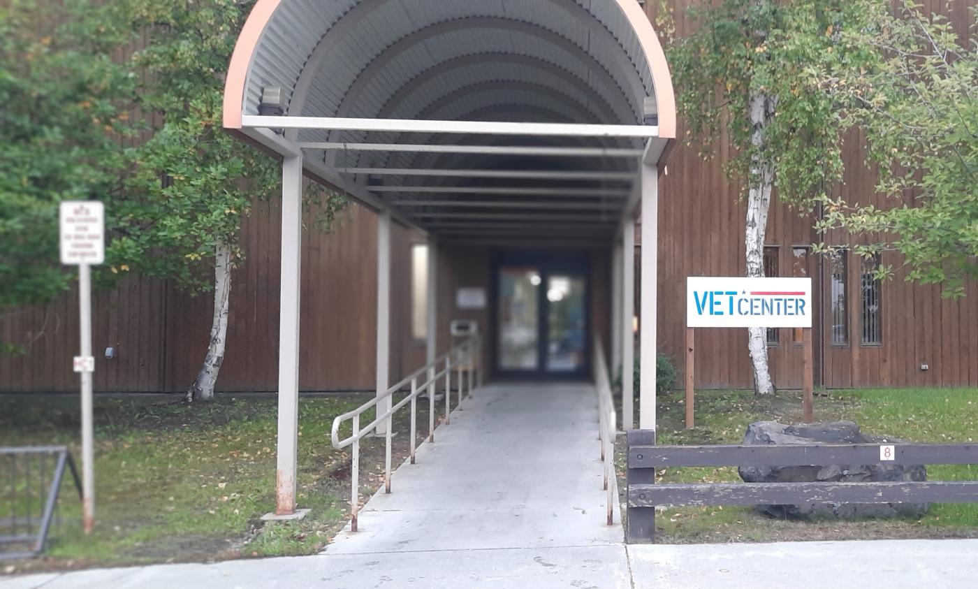 Fairbanks Vet Center outside entrance