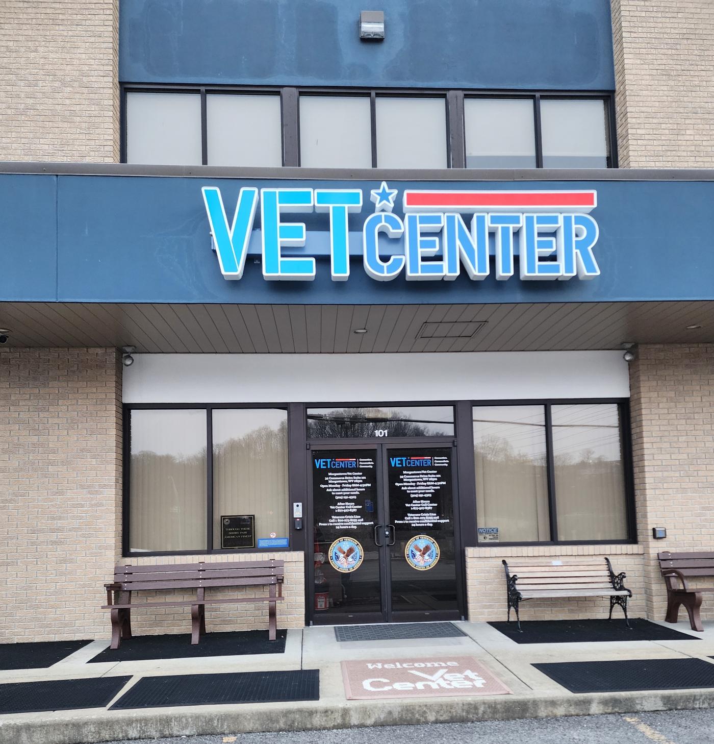 216 Morgantown Vet Center New Signage