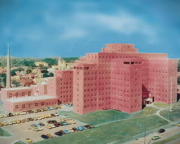 Oklahoma City VA Hospital, 1953.