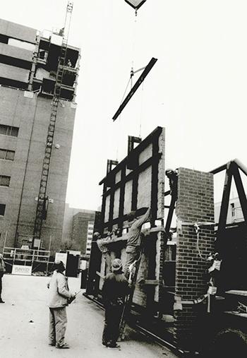 Operating Suite under construction, January 7, 1993. Source: Oklahoma Historical Society.