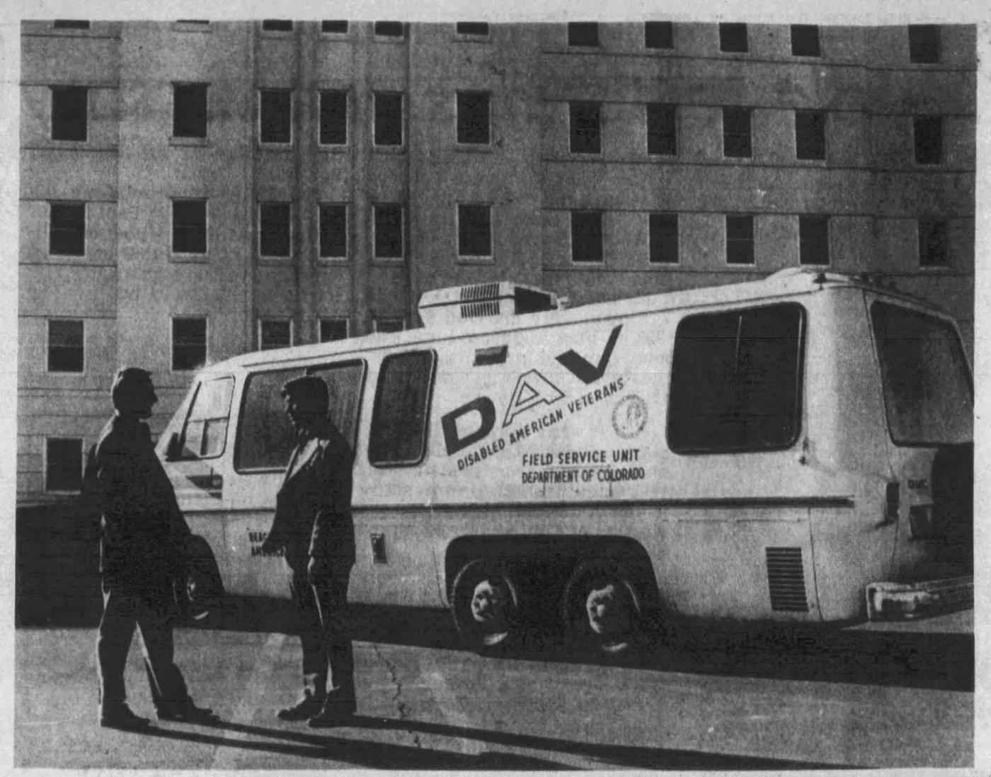 Disabled American Veterans donates van to Grand Junction VA Medical Center for servicing Veterans in Glenwood Springs.