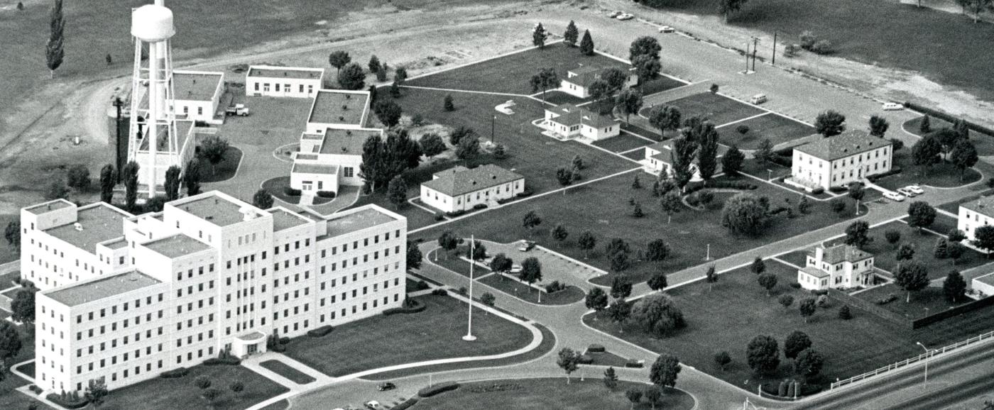 Grand Junction VA Hospital campus circa 1950. Photo: Robert Grant.