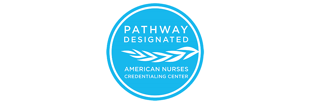 American Nurses Credentialing Center Pathway to Excellence designation logo.