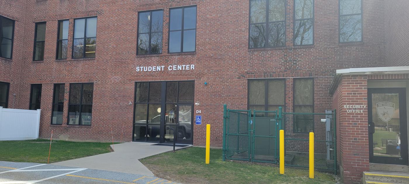 This is the front entrance to the Sussex County College Outstation.