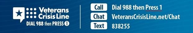 Veterans Crisis Line Dial 988 the Press 1