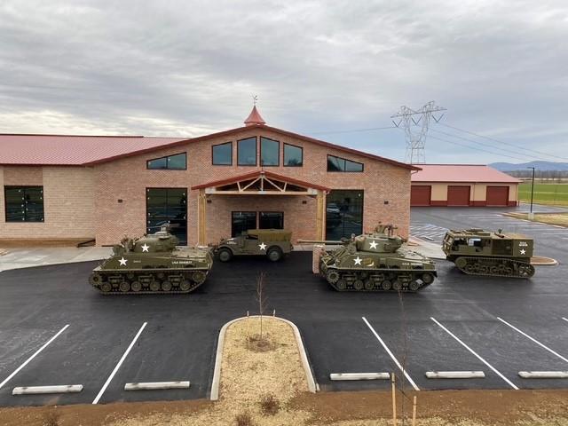 Main entrance of the WWII Museum