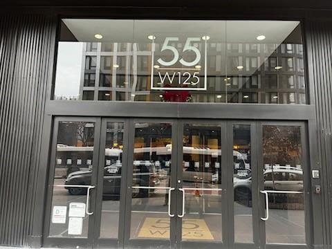 Building front entrance