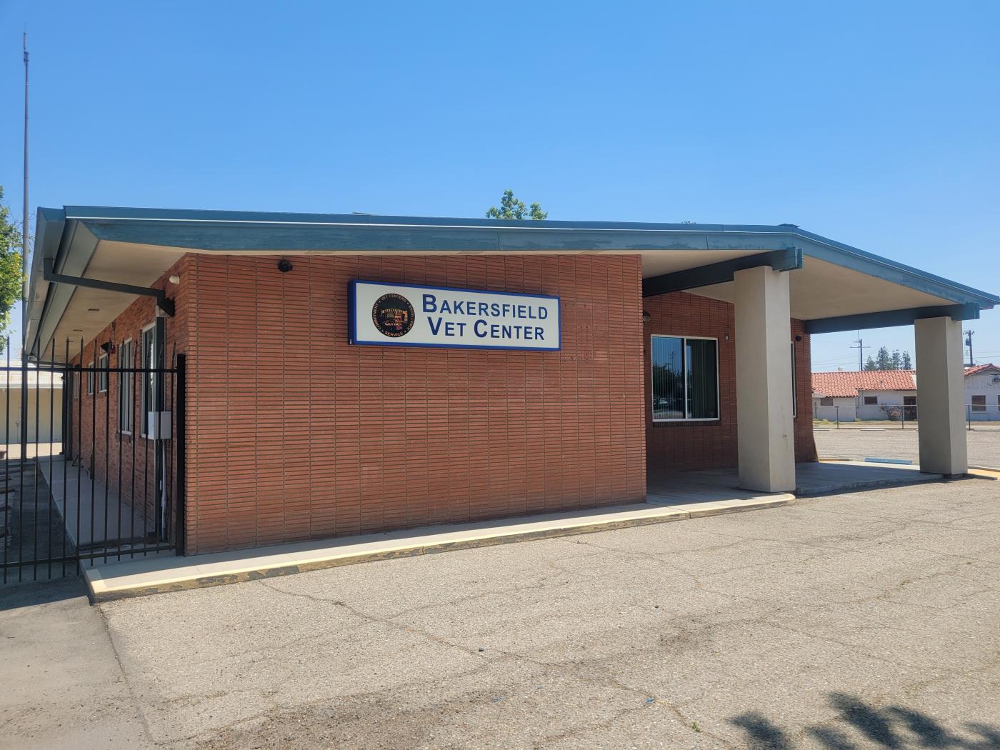 Front of Vet Center.