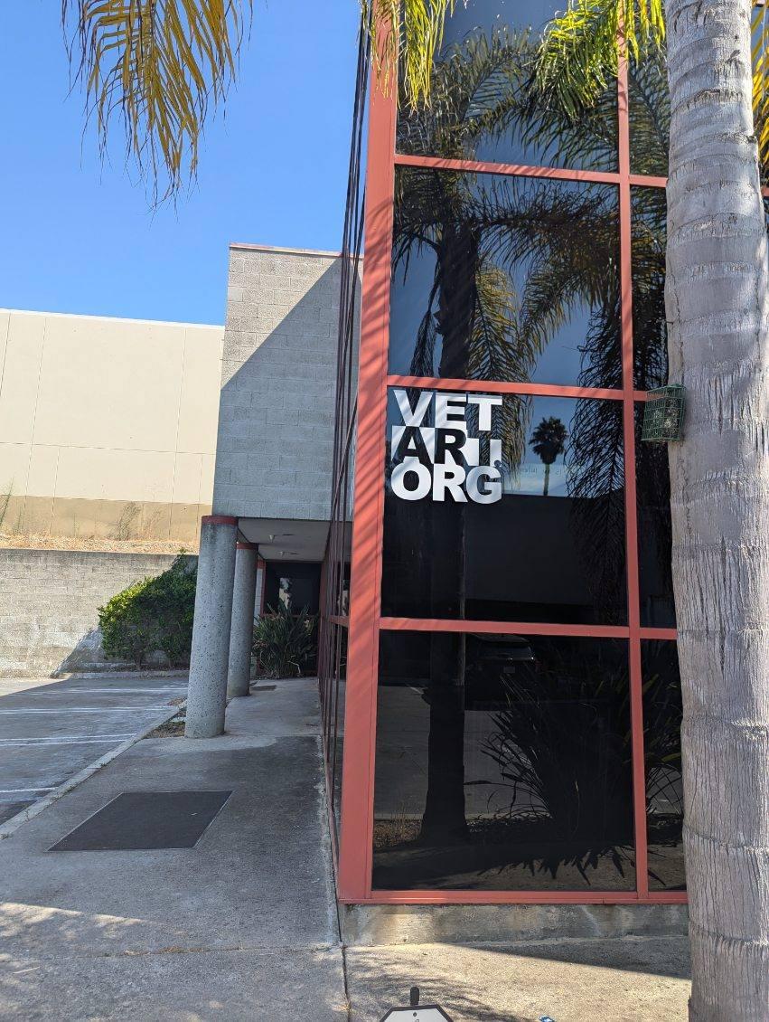 Vet Art Organization Building. San Marcos Veterans Center CAP.