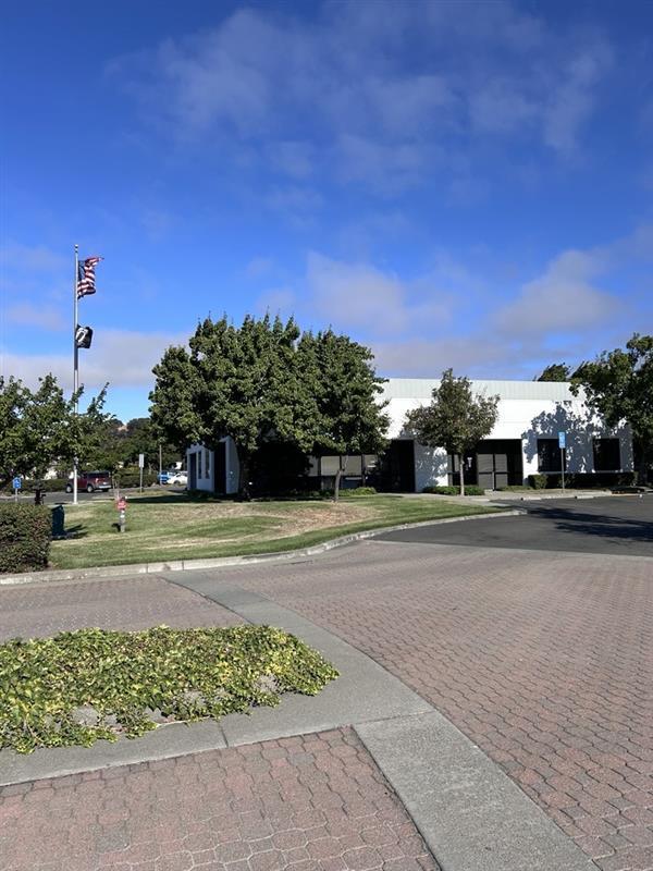 Front of Outstation with Flagpole