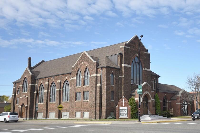 Front of building