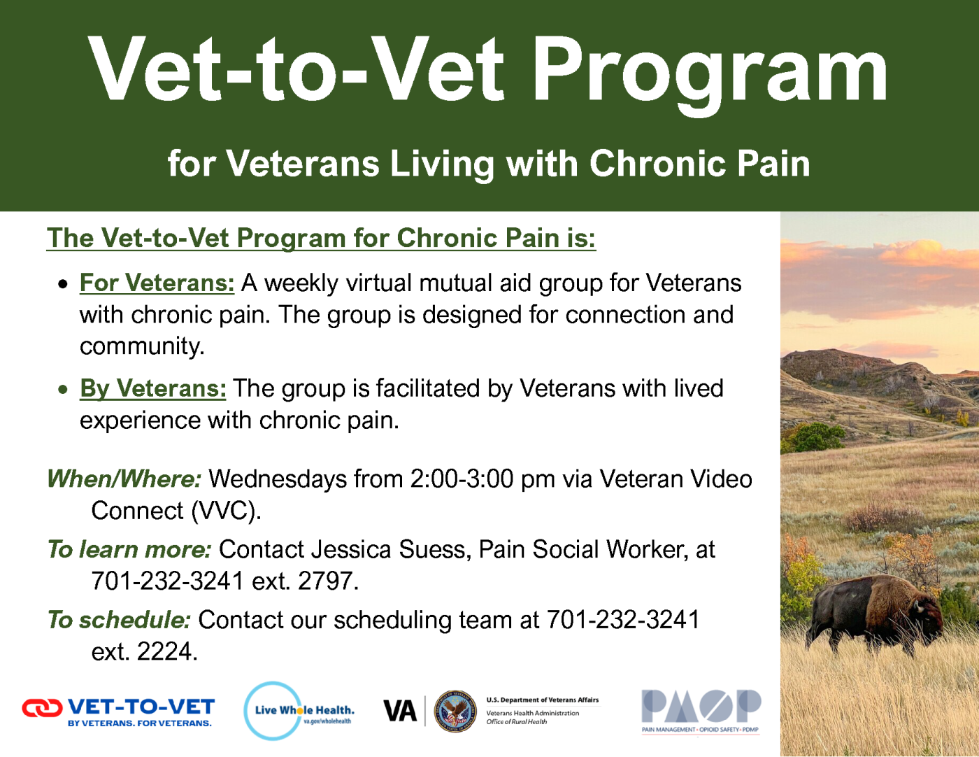 Vet-to-Vet Program - VA Fargo