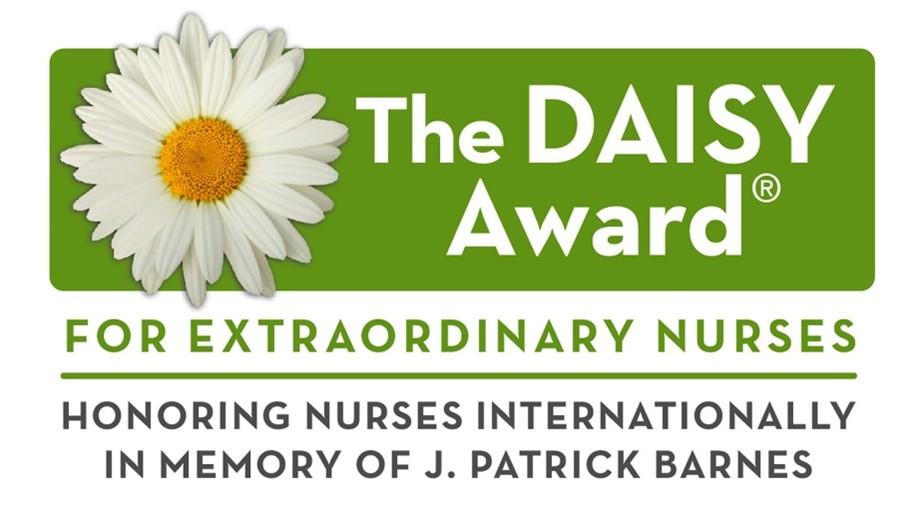 The Daisy Award logo with a white daisy on green background.